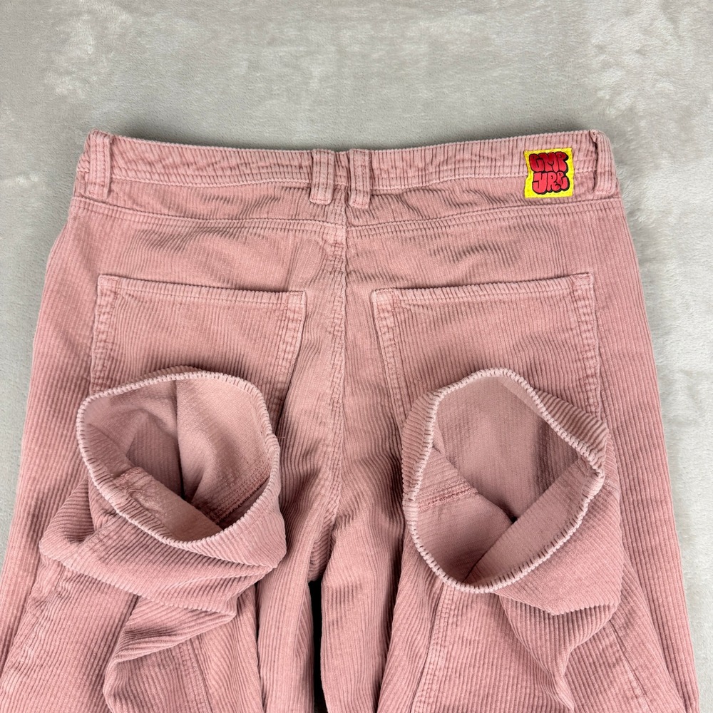 Empyre Corduroy Relaxed Skate Pants Men 34 (Fit 37x28) Dusty Pink Baggy Y2K - Picture 6 of 13
